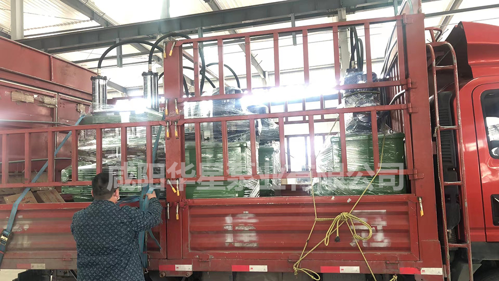 YBH200柱塞泥漿泵發(fā)貨給客戶